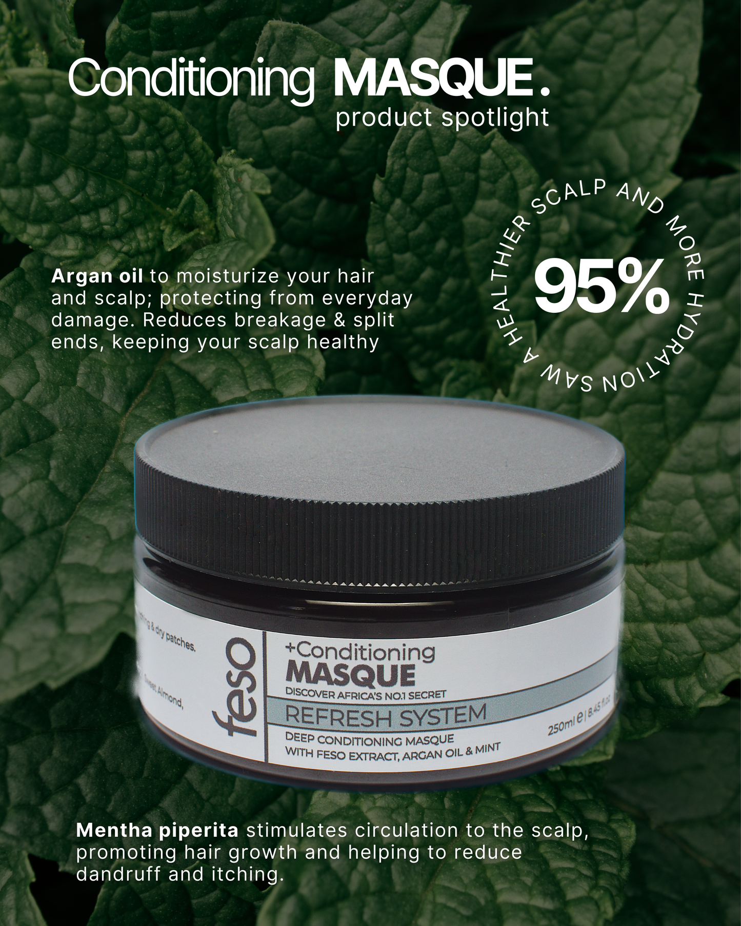 Feso Deep Conditioning Masque for Hair Loss